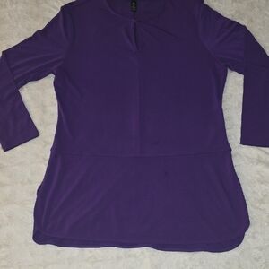 Lauren Ralph Lauren Vibrant Purple Blouse